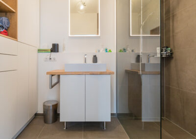 Einrichtung für privaten Wohnraum in Innsbruck - Badezimmer